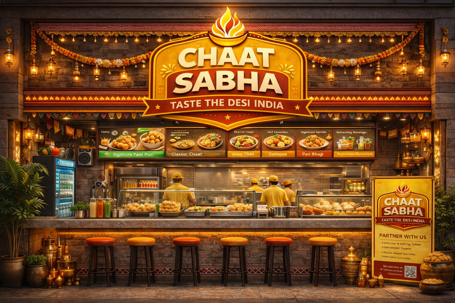 Chaat Sabha Flagship Concept